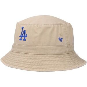Mens 47’ Tan Dodgers Bucket Hat